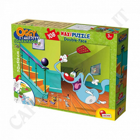 Buy Lisciani Oggy And The Cursed Cockroaches - Double-Face Puzzle Supermaxi 108 Pz - 3+ at only €4.42 on Capitanstock Buy Lisciani Oggy And The Cursed Cockroaches - Double-Face Puzzle Supermaxi 108 Pz - 3+ at only €4.42 on Capitanstock