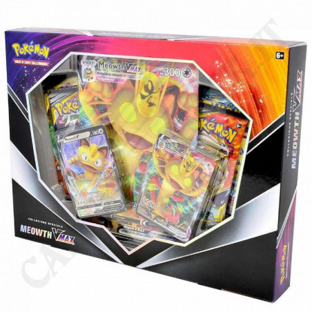 Acquista Pokémon Meowth Vmax Collezione Speciale IT - Packaging Rovinato a soli 29,99 € su Capitanstock  Acquista Pokémon Meowth Vmax Collezione Speciale IT - Packaging Rovinato a soli 29,99 € su Capitanstock
