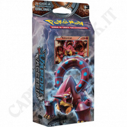 Pokémon Deck  XY Vapori Accesi Fuoco Meccanico Volcanion Ps 130 - Packaging Rovinato