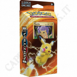 Acquista Pokémon Deck XY Evoluzioni Potenza di Pikachu Pikachu Ps 60 Packaging Rovinato a soli 27,90 € su Capitanstock 