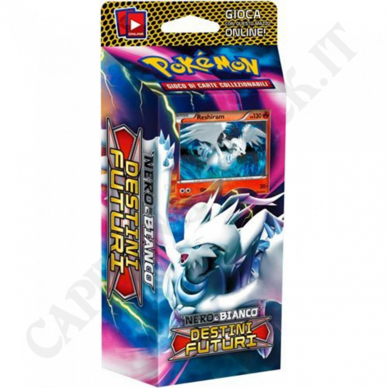 Pokémon Deck Nero e Bianco Destini futuri Effetto Esplosivo Reshiram Pv 130