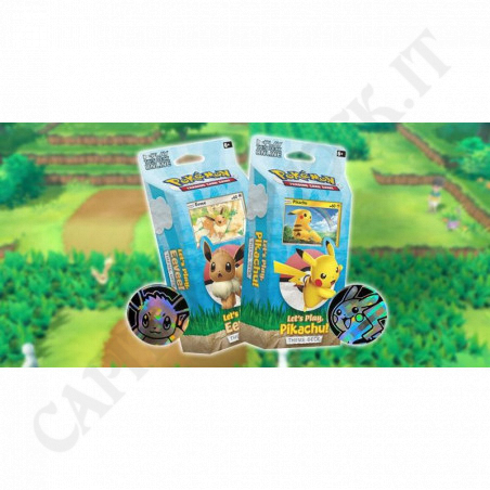 Acquista Pokémon Let's Play Pikachu e Eevee TCG Box - ITA - Lievi Imperfezioni a soli 18,90 € su Capitanstock 
