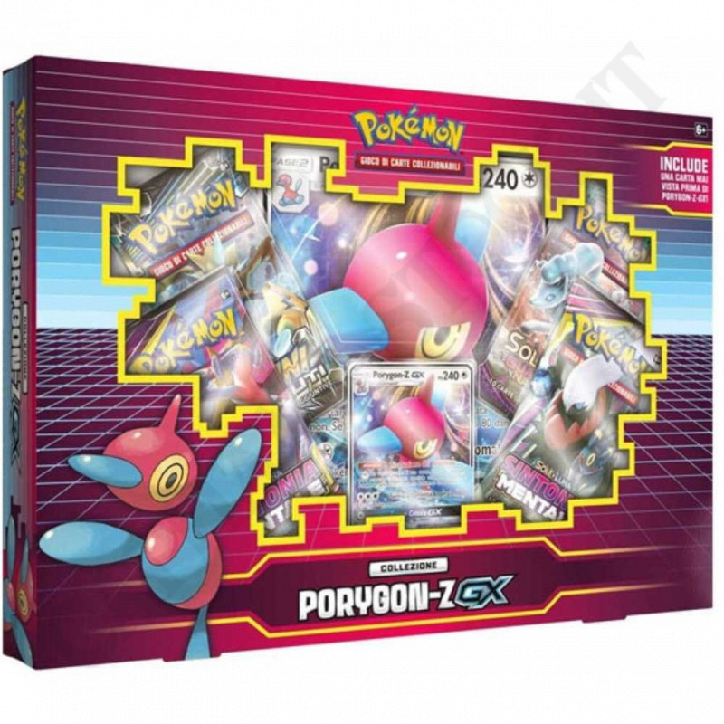 Pokémon - Collezione Porygon-Z GX - Porygon-Z GX Ps 270 - Confezione Box Set Pokémon - Collezione Porygon-Z GX - Porygon-Z GX Ps 270 - Confezione Box Set