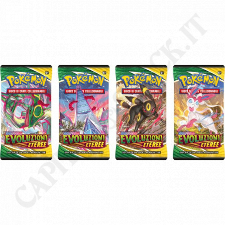 Buy Pokémon Spada & Scudo Evoluzioni Eteree Bustina 10 Carte Aggiuntive - Seconda Scelta - IT at only €28.95 on Capitanstock Buy Pokémon Spada & Scudo Evoluzioni Eteree Bustina 10 Carte Aggiuntive - Seconda Scelta - IT at only €28.95 on Capitanstock