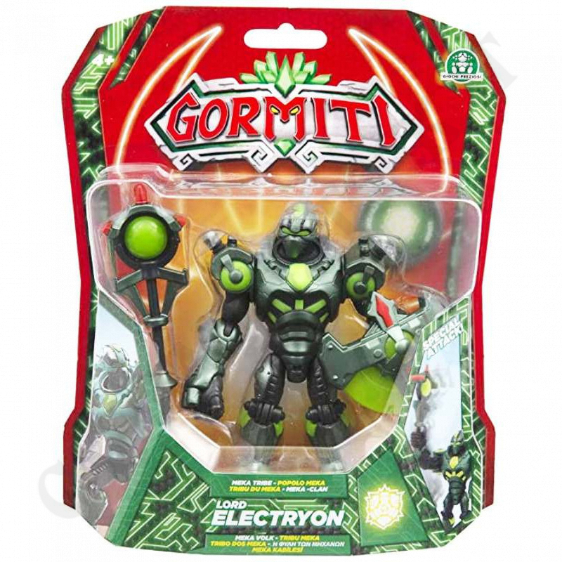 Gormiti Lord Electryon Personaggio 12cm - Packaging Rovinato