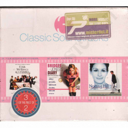 Acquista Artisti Vari - Classics Soundtracks 3 CD a soli 8,91 € su Capitanstock  Acquista Artisti Vari - Classics Soundtracks 3 CD a soli 8,91 € su Capitanstock