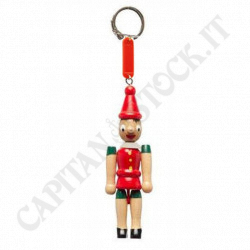 Pinocchio Keychain with Plate