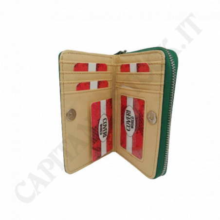 Buy Coveri Green Lacquered Woman Wallet at only €13.90 on Capitanstock
