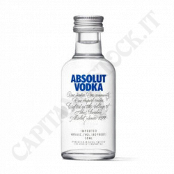 Acquista Absolut Vodka 50 ml Bottiglietta Mignon - Alc 40% Vol a soli 2,99 € su Capitanstock 