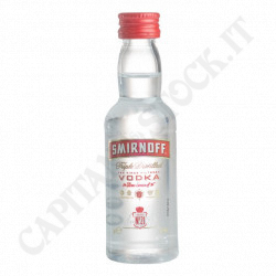 Acquista Vodka Smirnoff Red Bottiglietta Mignon - 5cl vol 37,5% a soli 1,90 € su Capitanstock 