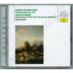 Ludwig Van Beethoven String Quartet Op. 135 Franz Schubert String Quartet D 810 - CD
