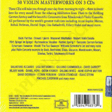 Acquista 50 Classical Masterworks Cofanetto 3CD a soli 10,53 € su Capitanstock 