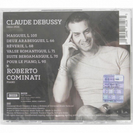Acquista Claude Debussy Pour le Piano Roberto Cominati - CD a soli 9,50 € su Capitanstock 
