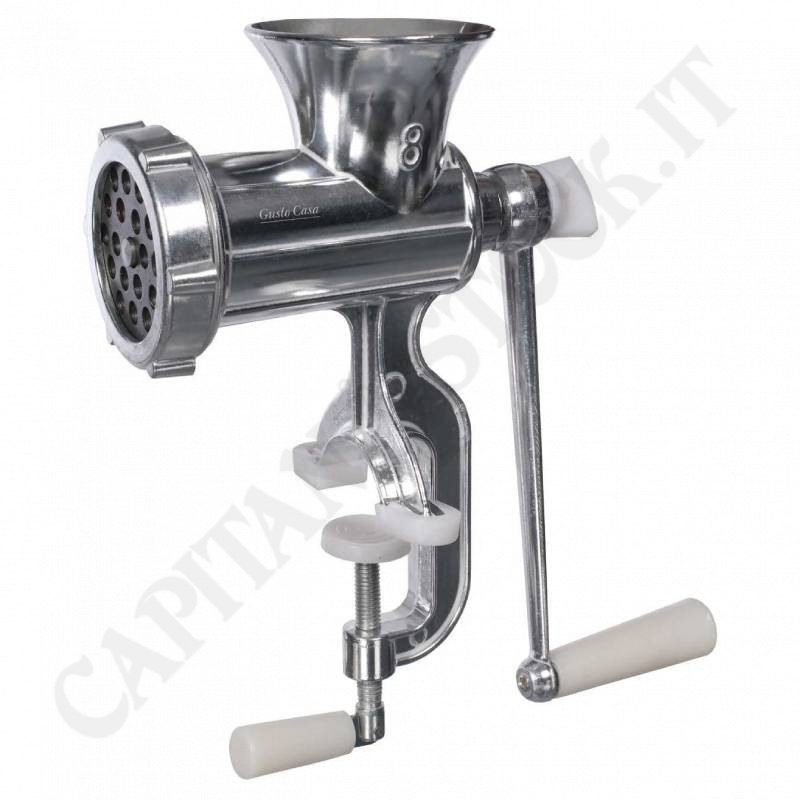 Gusto Casa Manual Meat Grinder in Aluminum