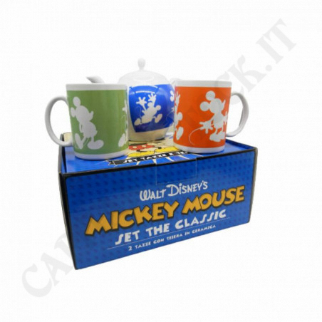 Buy Mickey Mouse Set The Classic Two Cups and Ceramic Teapot at only €12.90 on Capitanstock