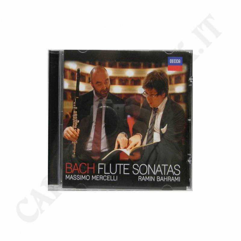 Bach Flute Sonatas Massimo Mercelli Ramin Bahrami