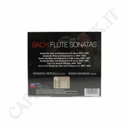 Buy Bach Flute Sonatas Massimo Mercelli Ramin Bahrami CD at only €7.90 on Capitanstock