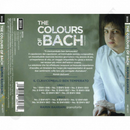 Buy Ramin Bahrami The Colors of Bach CD at only €9.90 on Capitanstock