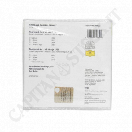 Acquista Wolfgang Amadeus Mozart Piano Concertos Nos. 13 & 15 CD a soli 8,50 € su Capitanstock 