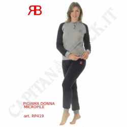 Buy Renato Balestra Blue Microfleece Pajamas for Women at only €9.90 on Capitanstock