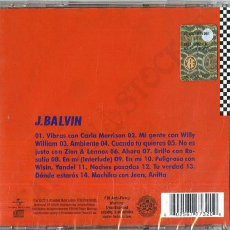 Acquista J Balvin Vibras CD a soli 3,12 € su Capitanstock 