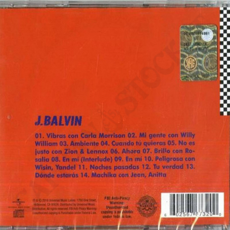 Buy J Balvin Vibras CD at only €3.12 on Capitanstock