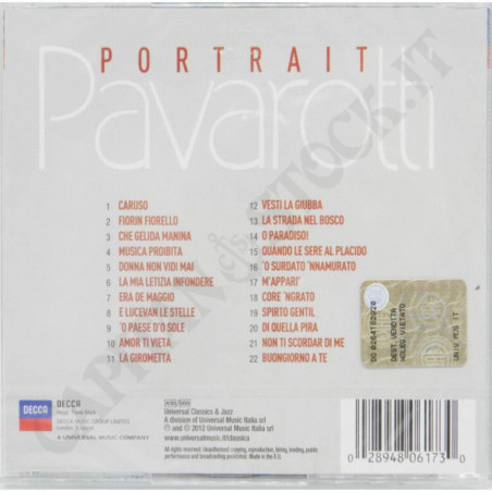 Buy Luciano Pavarotti Portrait CD at only €7.90 on Capitanstock