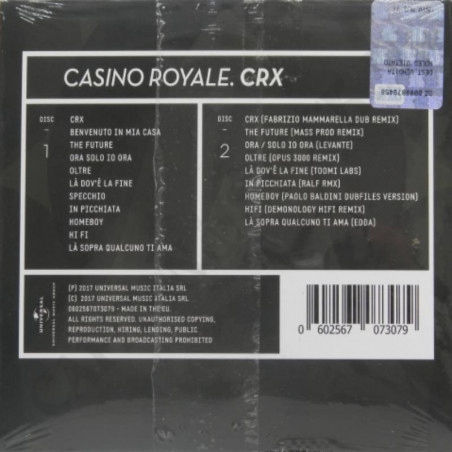 Buy Casino Royale. CRX 20th Anniversary 2CD at only €9.50 on Capitanstock