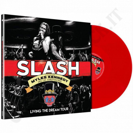 Acquista Slash Living the Dream Tour Red Vinyl Limited Ed. 3 LP a soli 31,90 € su Capitanstock 