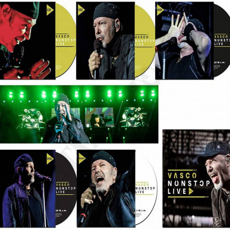 Buy Vasco Rossi NonStop Live Box 2CD + 2DVD + Bluray at only €12.90 on Capitanstock