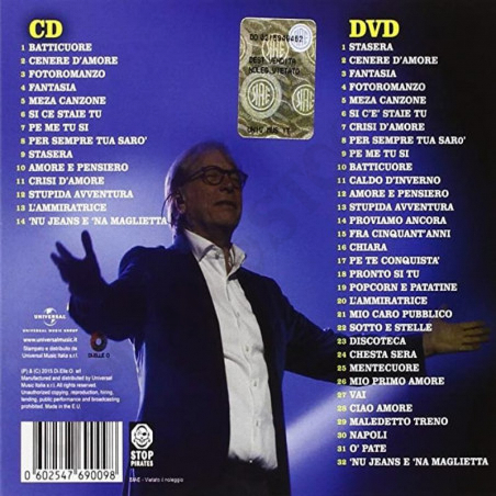 Acquista Nino D'Angelo Concerto Anni 80 e non Solo CD+DVD a soli 9,90 € su Capitanstock 