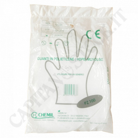 Buy Disposable HDPE Polyethylene Gloves Bag of 100 pcs at only €0.64 on Capitanstock Buy Disposable HDPE Polyethylene Gloves Bag of 100 pcs at only €0.64 on Capitanstock
