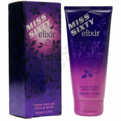 Miss Sixty Elixir Creamy Shower Gel 200ml Small packaging imperfections