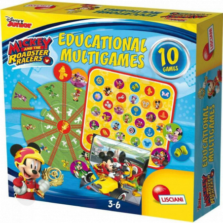 Buy Lisciani Mickey And The Roadster Educational Multigames at only €6.90 on Capitanstock Buy Lisciani Mickey And The Roadster Educational Multigames at only €6.90 on Capitanstock