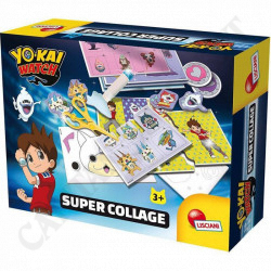 Smooth Games - Yo-kai Watch Super Collage with Scissors - Learn to Crop