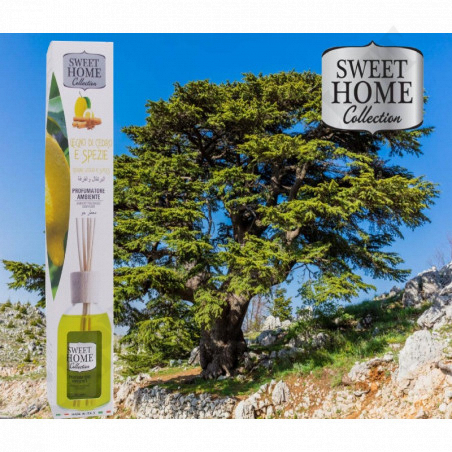 Acquista Sweet Home Collection Profumatore Ambiente Legno di Cedro e Spezie a soli 2,81 € su Capitanstock 