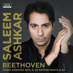 Saleem Ashkar Beethoven Piano Sonatas Nos. 6, 23 Appassionata & 32 - CD