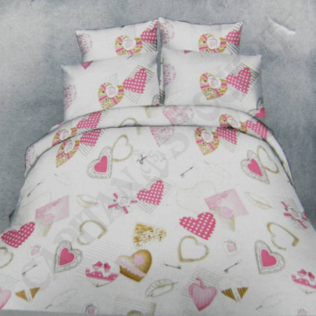 Buy Single Double Face Duvet Cover + 1 Pillowcase TR Cornflower at only €5.20 on Capitanstock