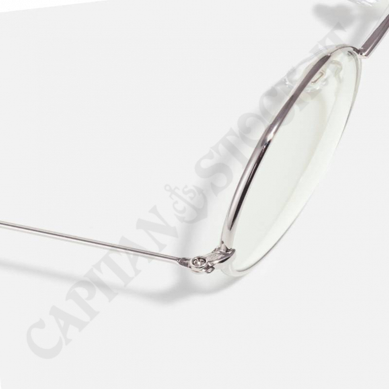 Acquista Occhiali da Lettura Lente Tonda Montatura Argento con Custodia a soli 16,90 € su Capitanstock 