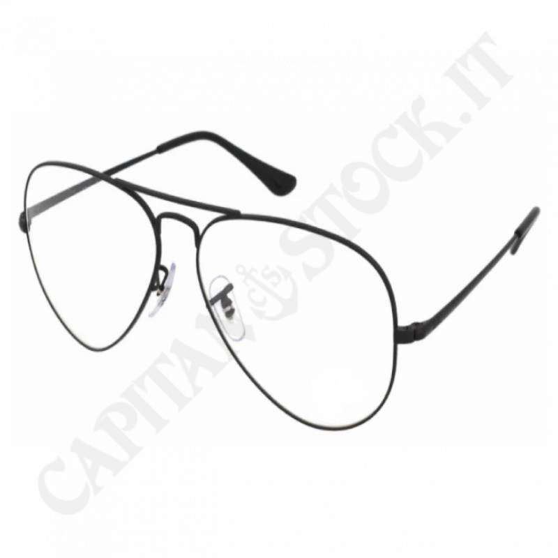 Buy Reading Glasses Pilot Lens Black Frame with Case at only €5.90 on Capitanstock