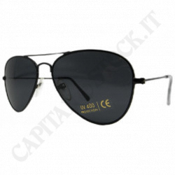 Rome Sunglasses with Dark Teardrop Lenses