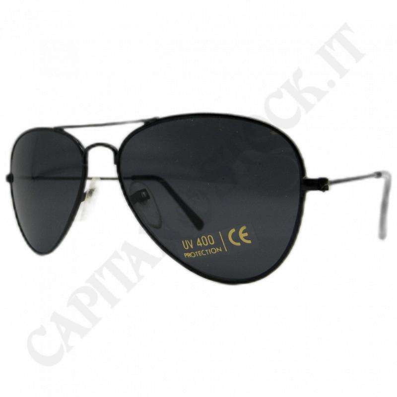 Rome Sunglasses with Dark Teardrop Lenses