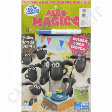 Buy Magic Book Shaun the Sheep with Marker at only €2.59 on Capitanstock Buy Magic Book Shaun the Sheep with Marker at only €2.59 on Capitanstock