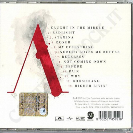 Buy Anastacia Evolution CD at only €7.90 on Capitanstock