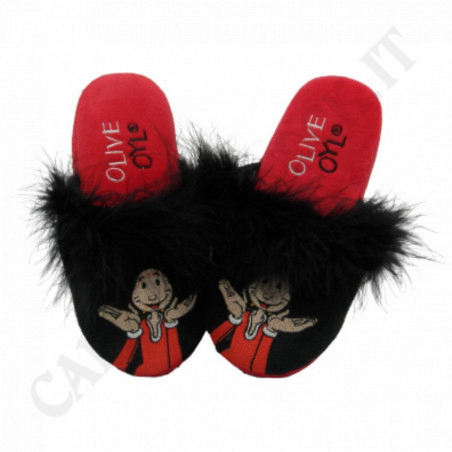Buy Olive Oyl Black Fur Slippers at only €4.15 on Capitanstock Buy Olive Oyl Black Fur Slippers at only €4.15 on Capitanstock