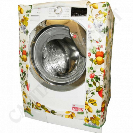 Buy Washing Machine Cover with Curtain Opening Theme Oranges at only €3.03 on Capitanstock