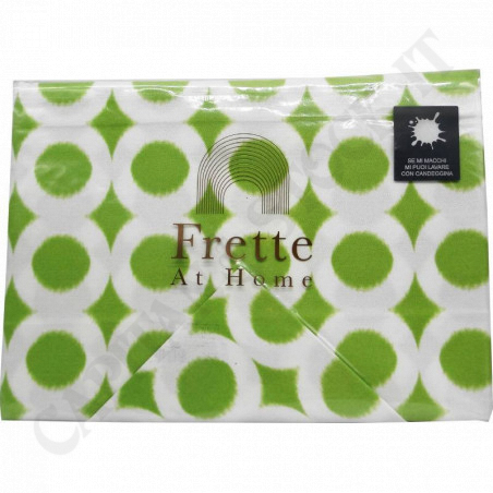 Buy Frette Monza tablecloth from the Frette At Home line green color 8 place at only €8.90 on Capitanstock
