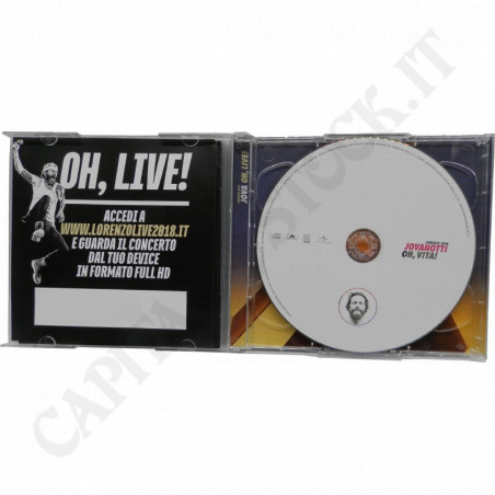 Buy Jovanotti OH Live OH Vita Live 2018 CD/DVD at only €6.21 on Capitanstock