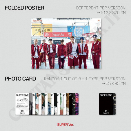 Acquista SuperM Super One Cofanetto CD a soli 19,90 € su Capitanstock 