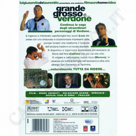 Acquista Grande Grosso e Verdone DVD a soli 3,87 € su Capitanstock 